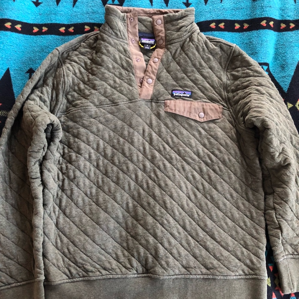 Patagonia Quilted Mens Pullover Size Small